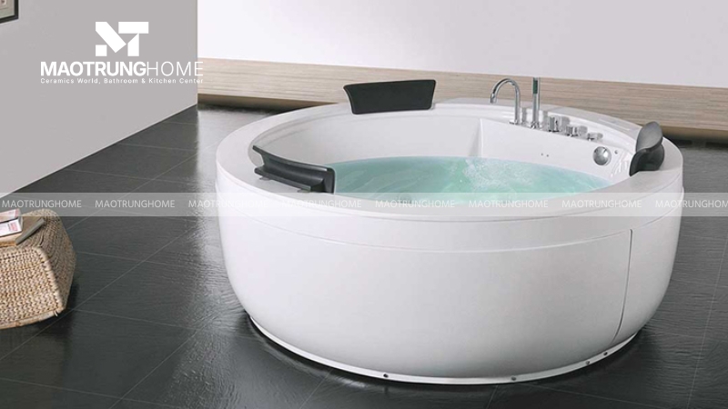 Cần chừa một khoảng không gian từ 30 - 40cm xung quanh thành bồn