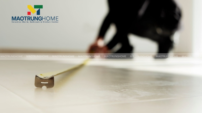 Khảo sát và đo đạc chính xác diện tích phòng tắm