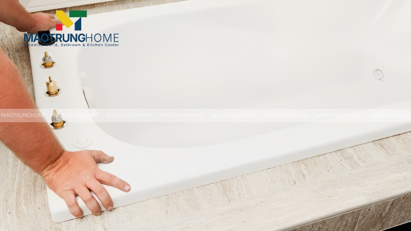 Xác định không gian lắp đặt và thao tác kỹ thuật