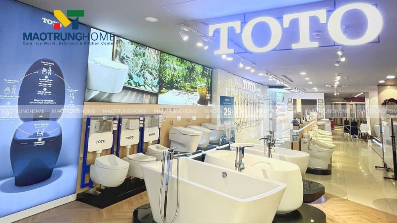 Lý do chọn mua bồn tắm TOTO chính hãng tại Mao Trung Home
