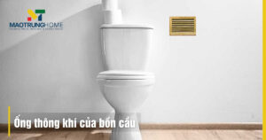 Ống thông khí bồn cầu