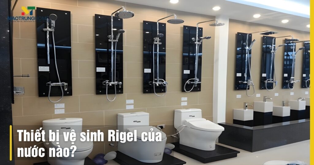 Thiết bị vệ sinh Rigel của nước nào: Singapore và chất lượng vượt trội