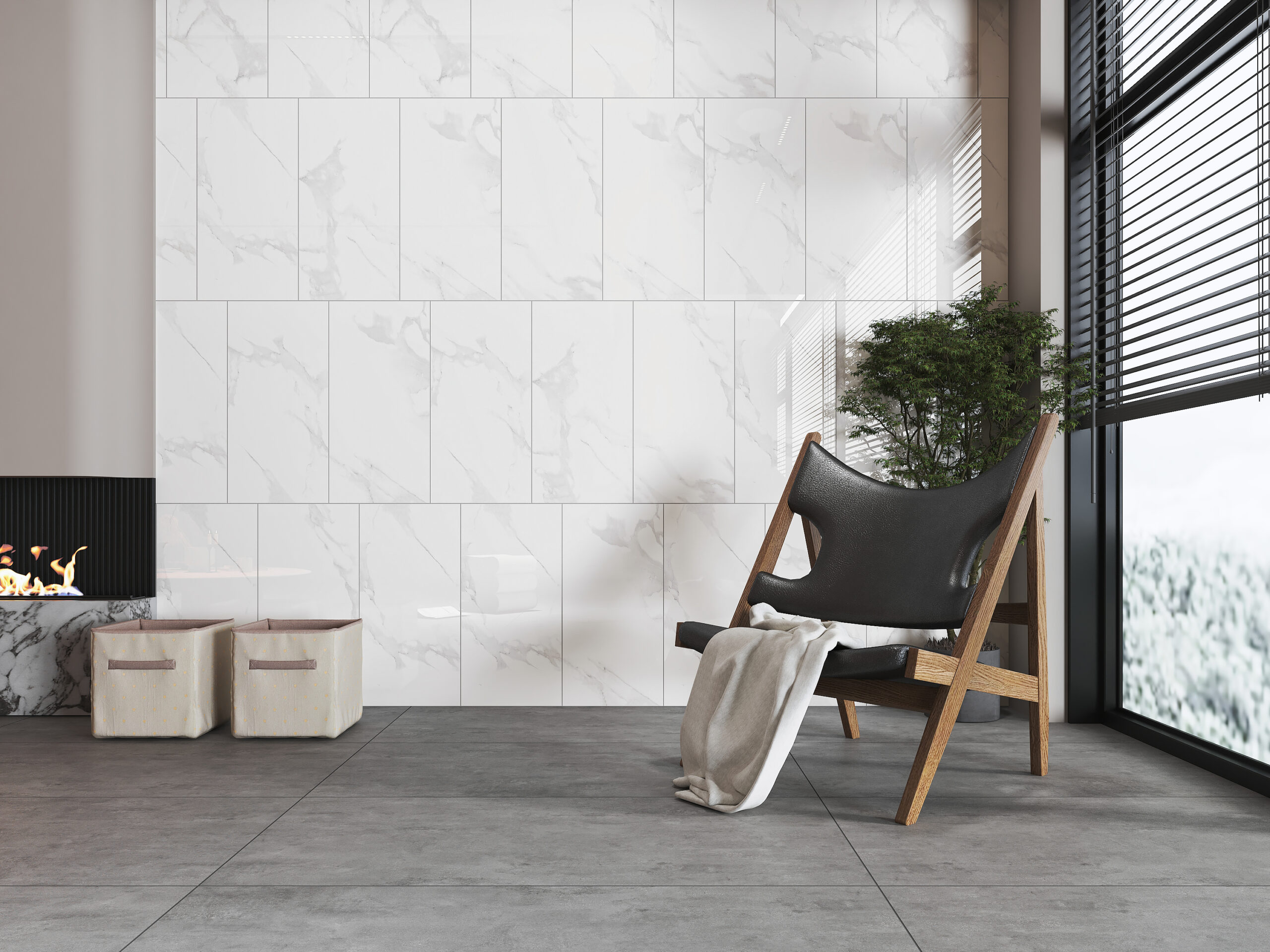 Gạch Hoàn Mỹ Vân calacatta 30x60 22303 - Ảnh 10