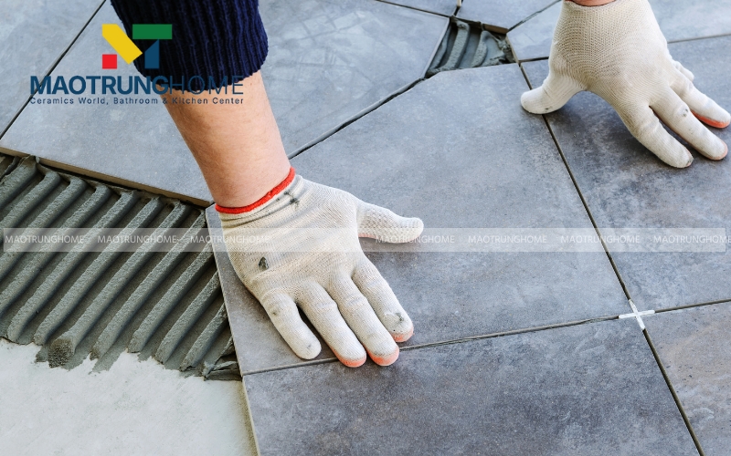 Xác định chính xác diện tích cần ốp lát