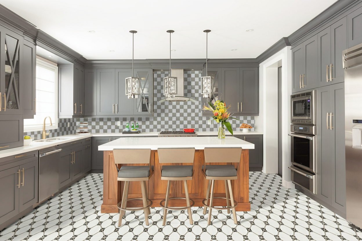 Gạch bông 20X20cm - Ảnh 4