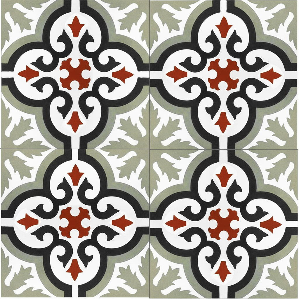 Gạch Bông 15X 15 cm - Ảnh 2