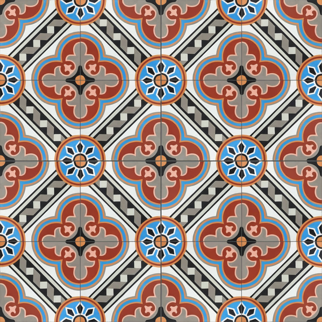 Gạch bông 20X20cm