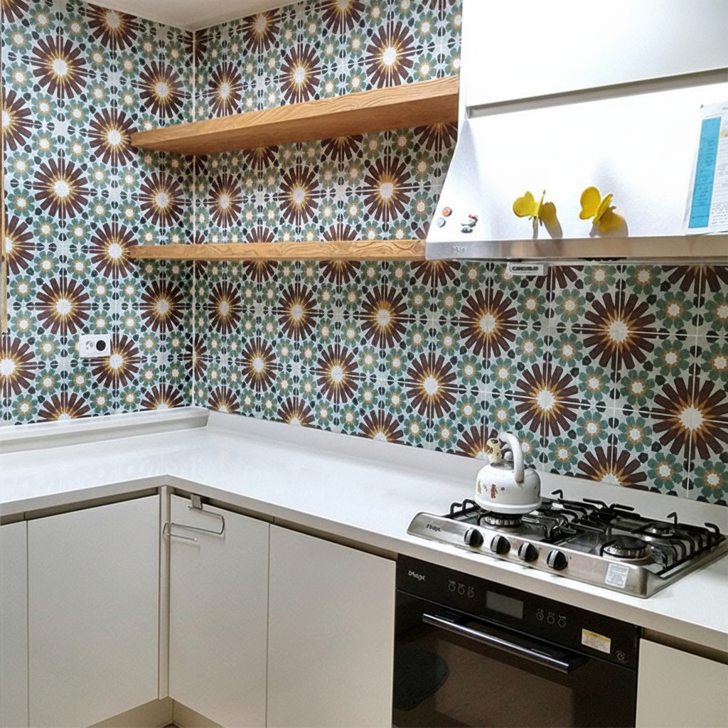 Gạch bông 20X20cm - Ảnh 4