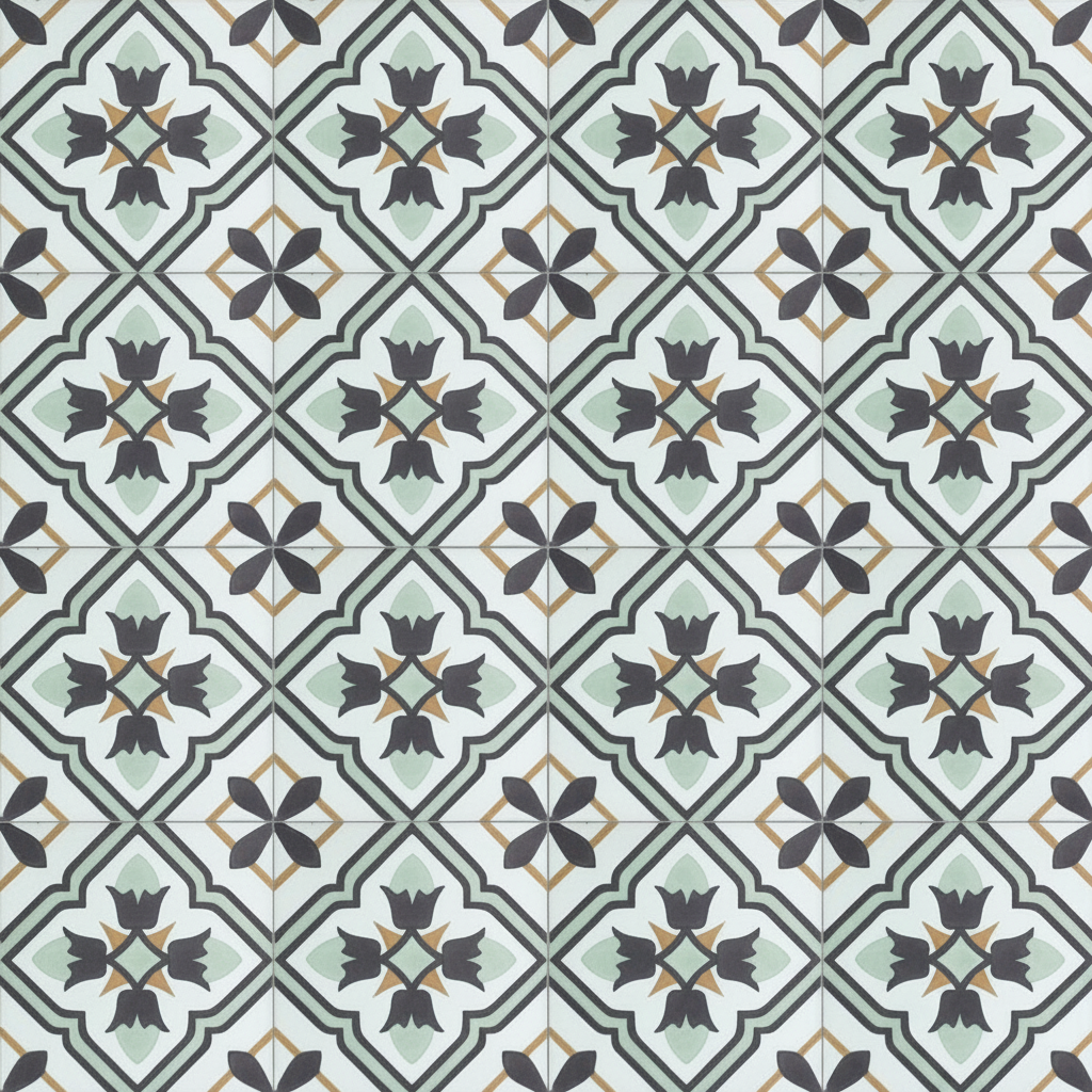 Gạch bông 20X20cm - Ảnh 3