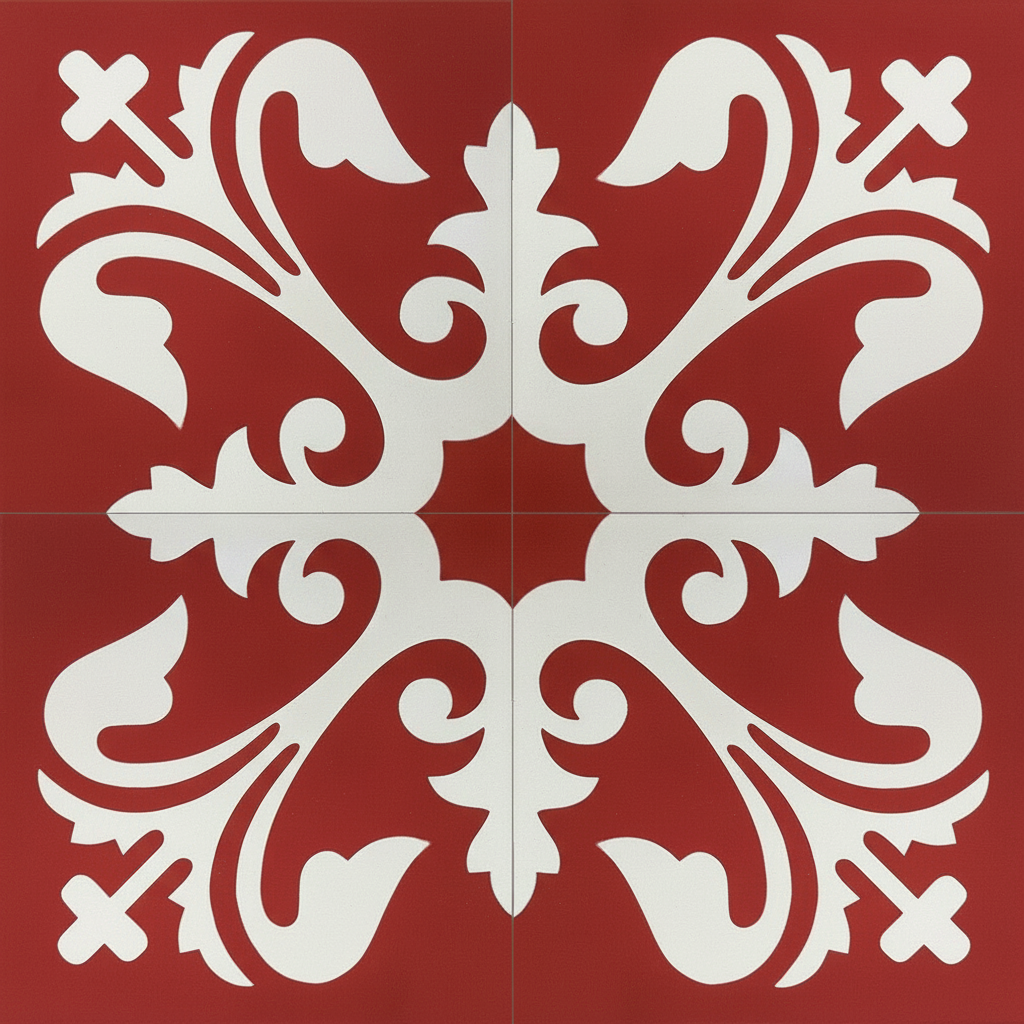 Gạch bông 20X20cm - Ảnh 2