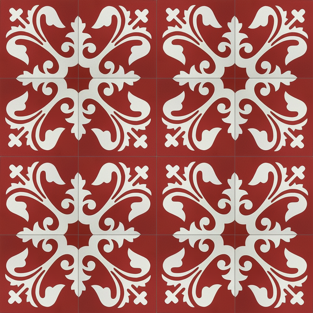 Gạch bông 20X20cm - Ảnh 3