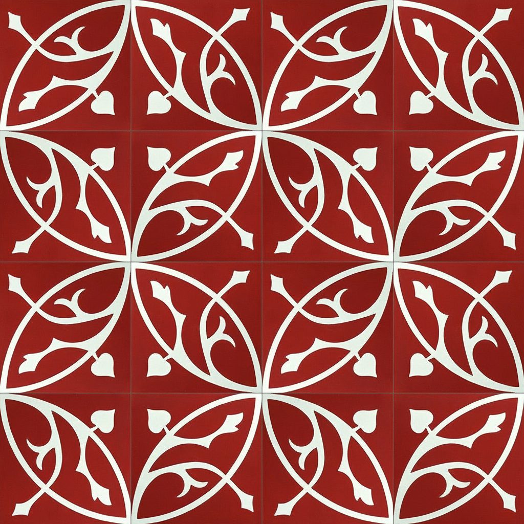 Gạch bông 20X20cm - Ảnh 2