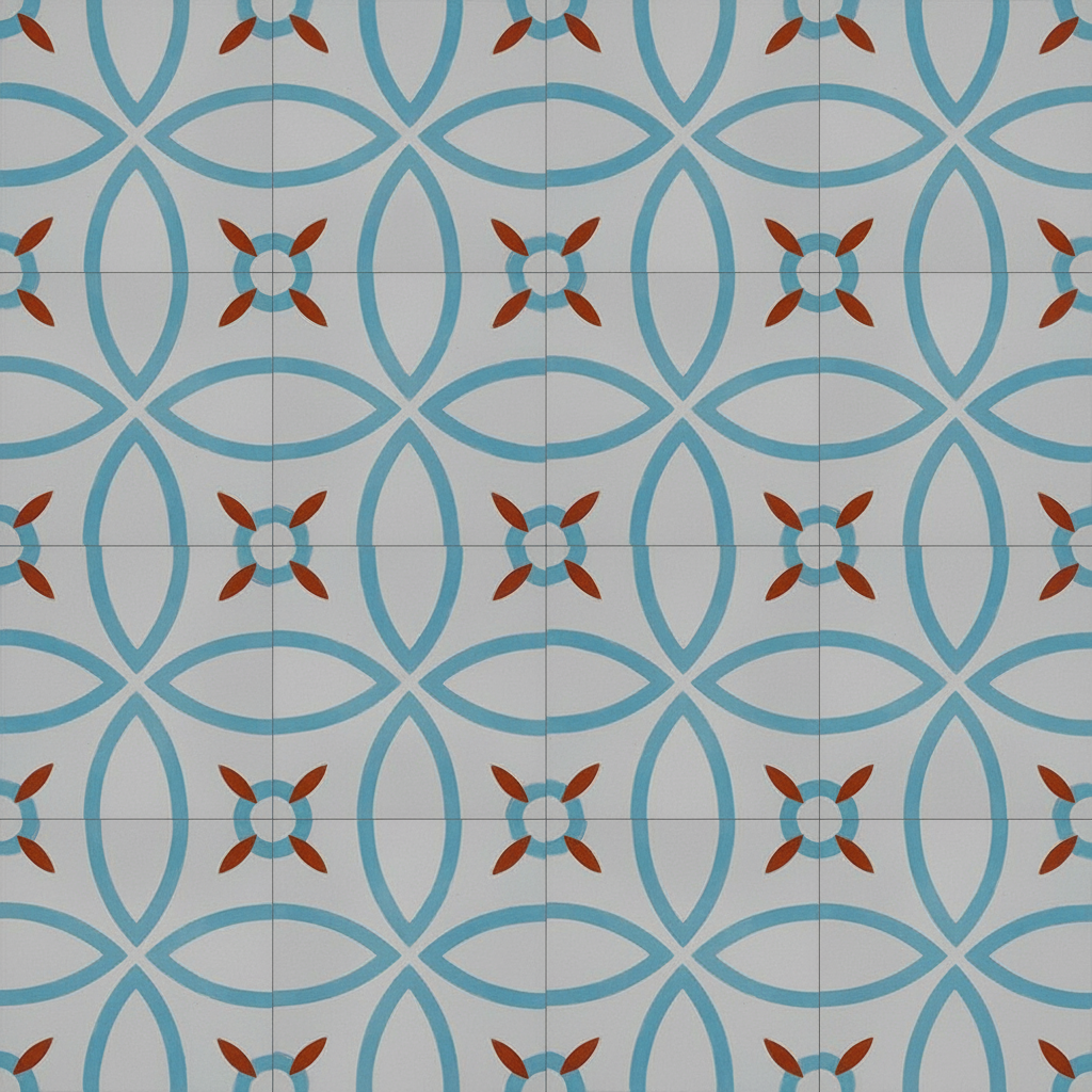 Gạch bông 20X20cm - Ảnh 3