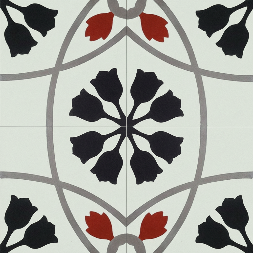 Gạch bông 20X20cm - Ảnh 2