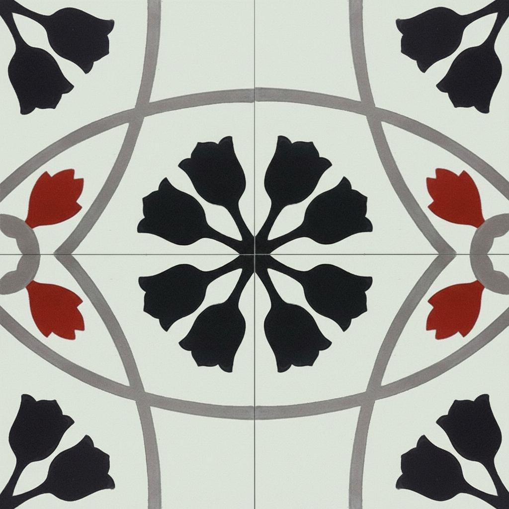 Gạch bông 20X20cm - Ảnh 3