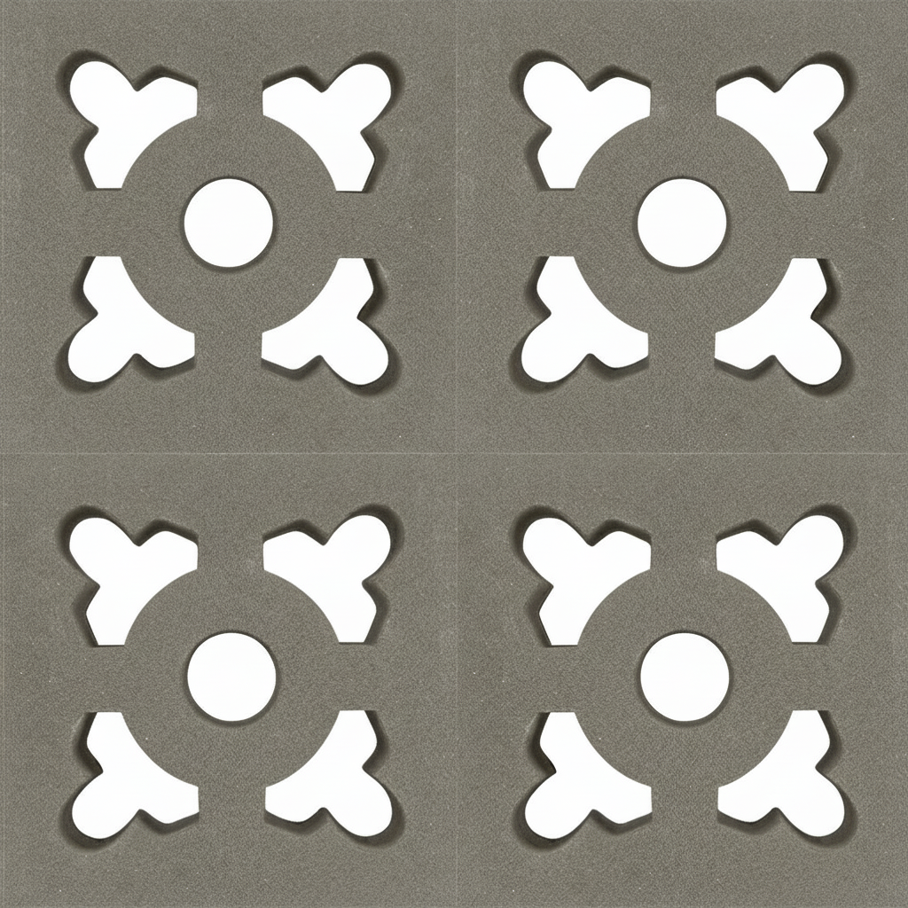 Gạch Bông Gió 19x19 CM