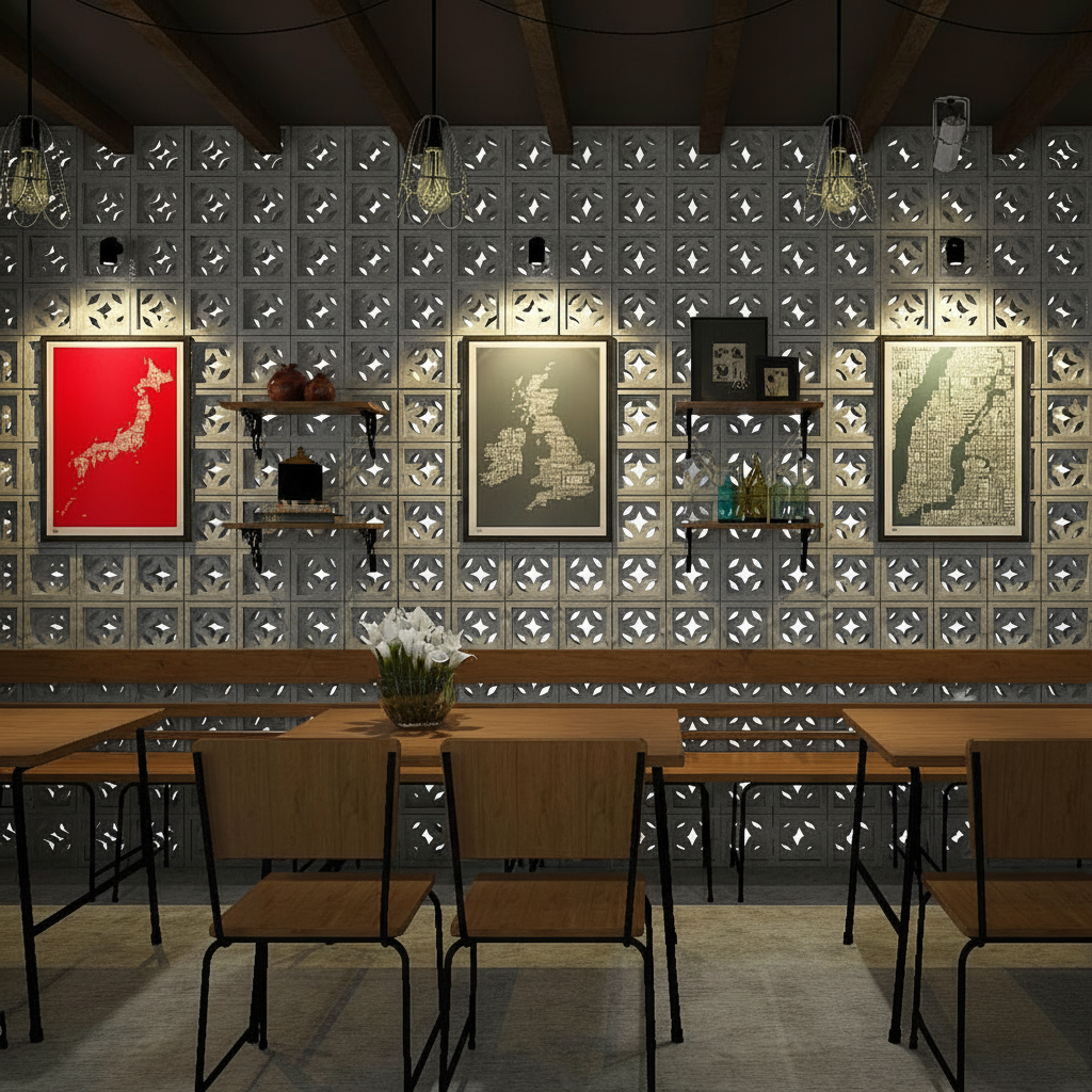 Gạch Bông Gió 19x19 CM - Ảnh 4