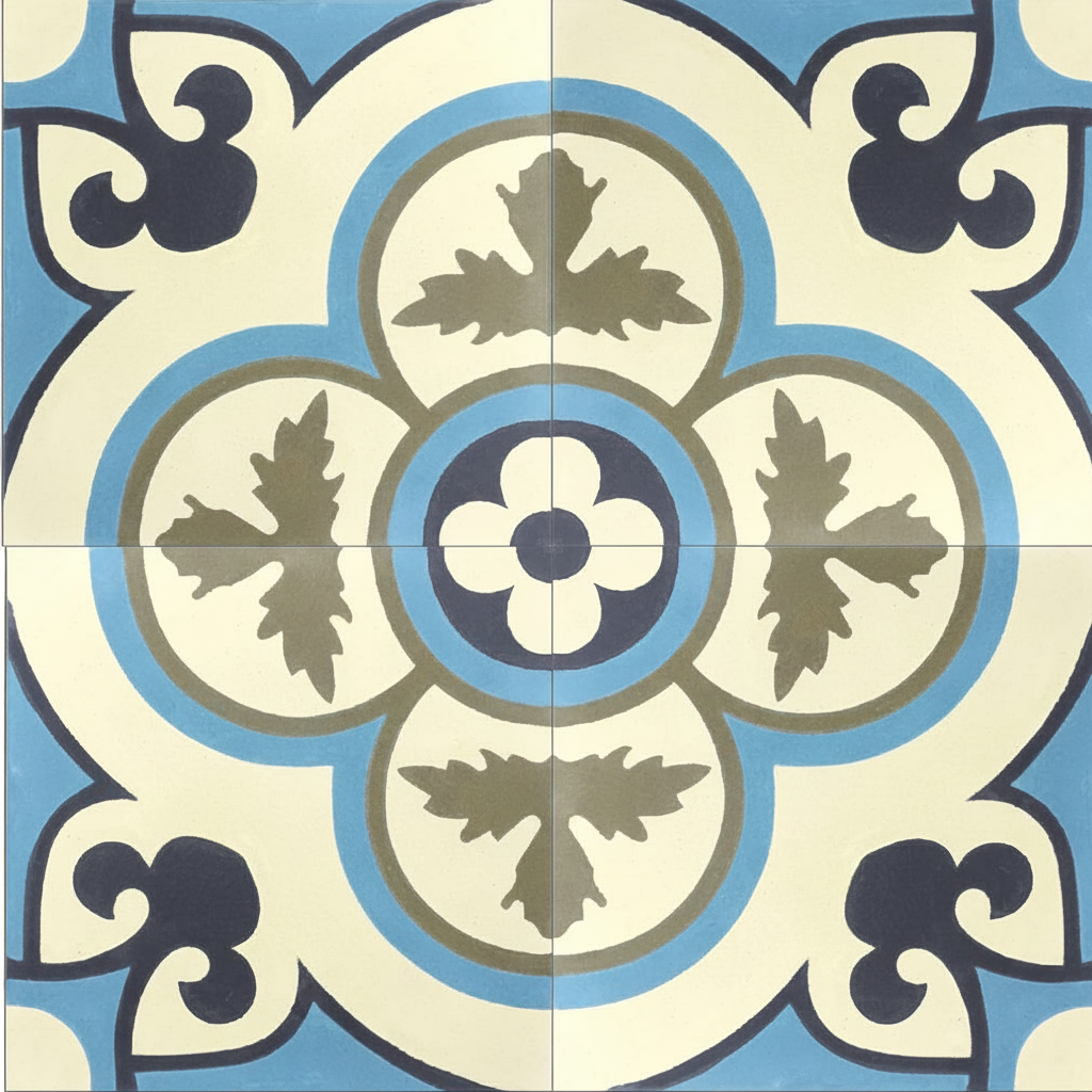 Gạch bông 20X20cm - Ảnh 2