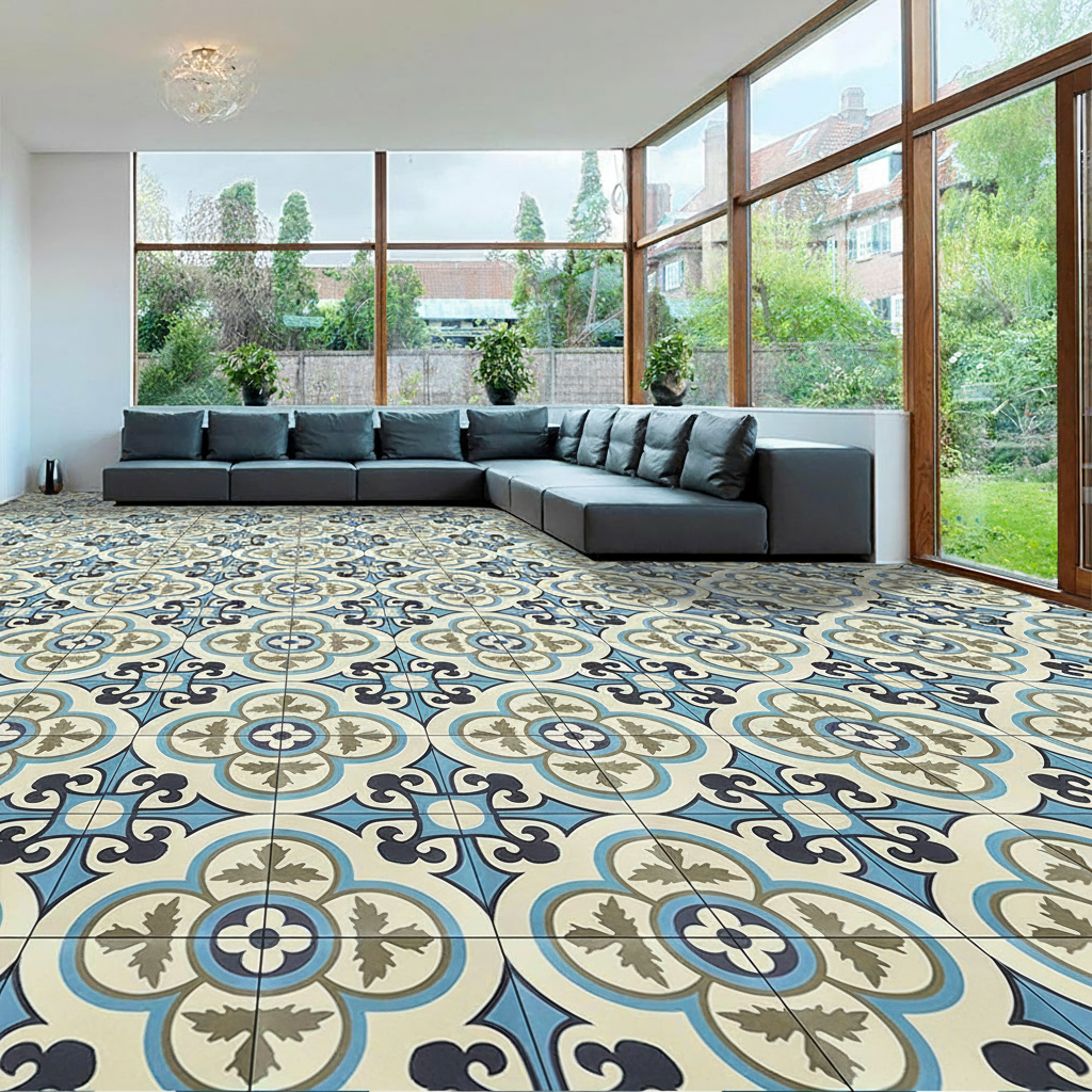 Gạch bông 20X20cm - Ảnh 4