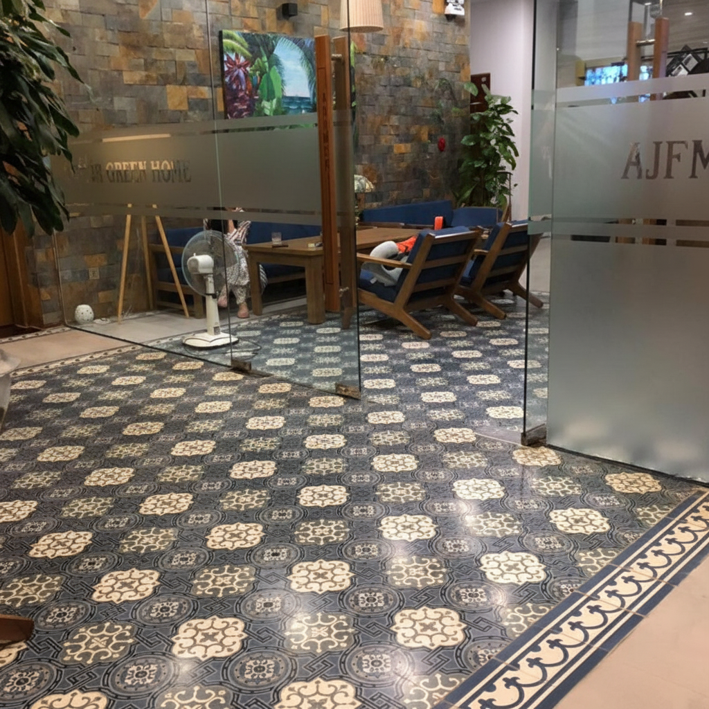 Gạch bông 20X20cm - Ảnh 7