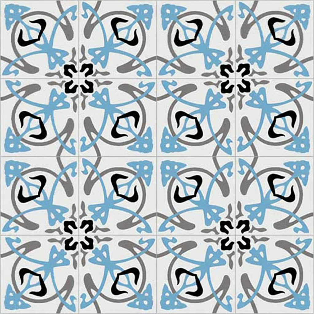 Gạch bông 20X20cm - Ảnh 3