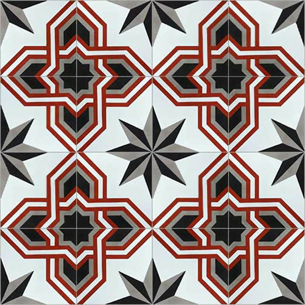 Gạch bông 20X20cm - Ảnh 3