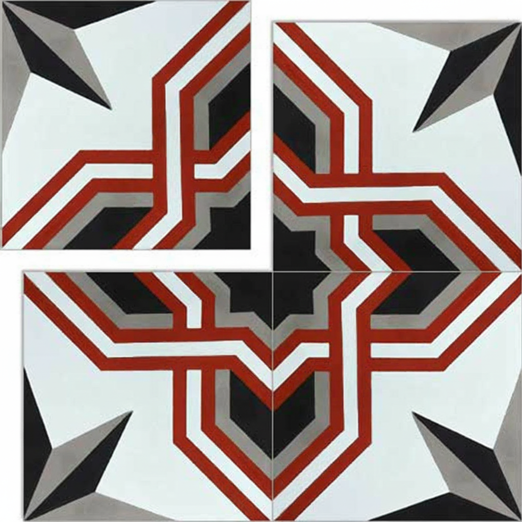 Gạch bông 20X20cm - Ảnh 2