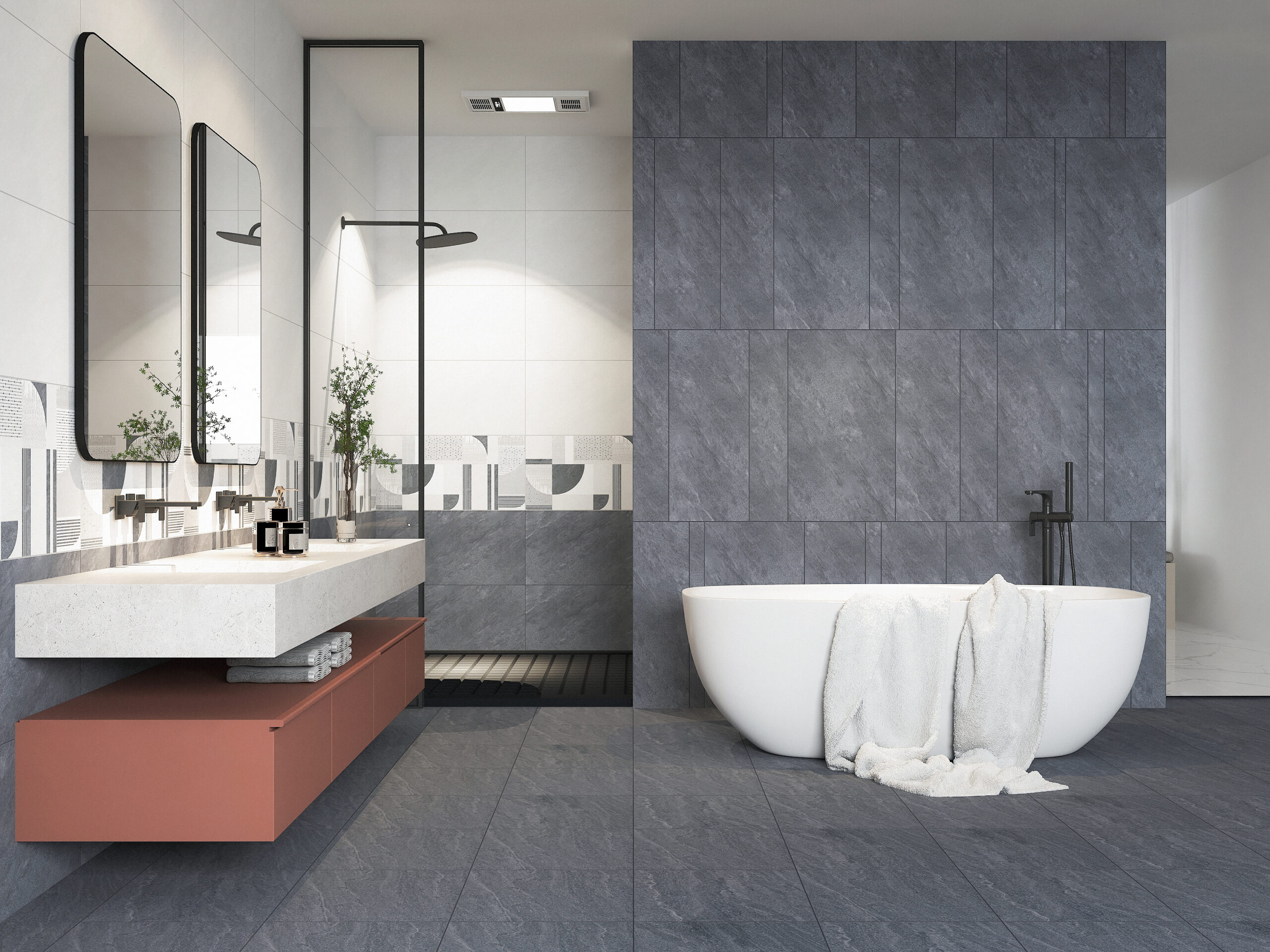 Gạch Hoàn Mỹ Vân đá Marble 40x80 15561 - Ảnh 5