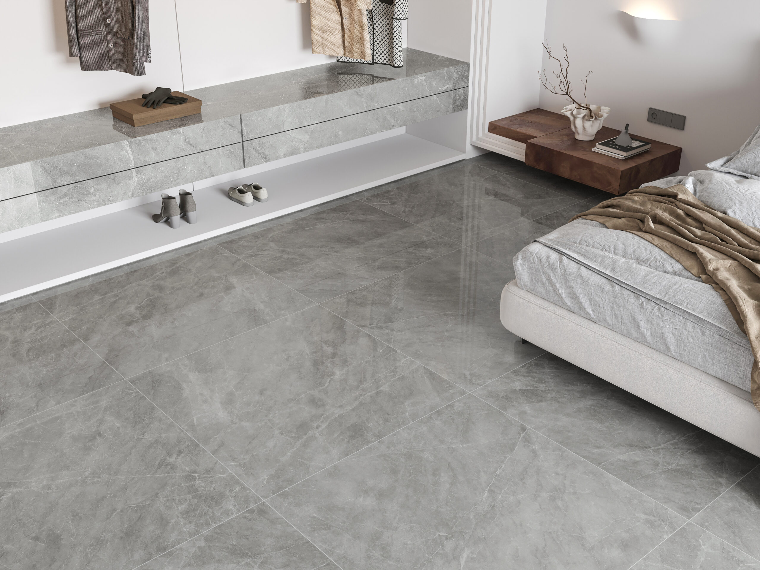 Gạch Hoàn Mỹ Vân marble 100x100 06281 - Ảnh 8