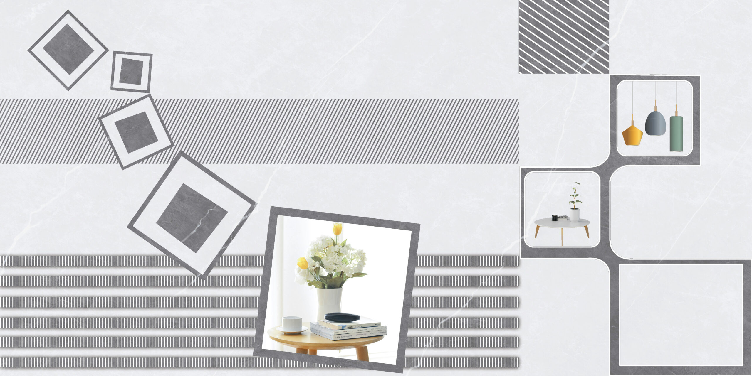 Gạch Hoàn Mỹ Vân đá Marble 40x80 16538 - Ảnh 2