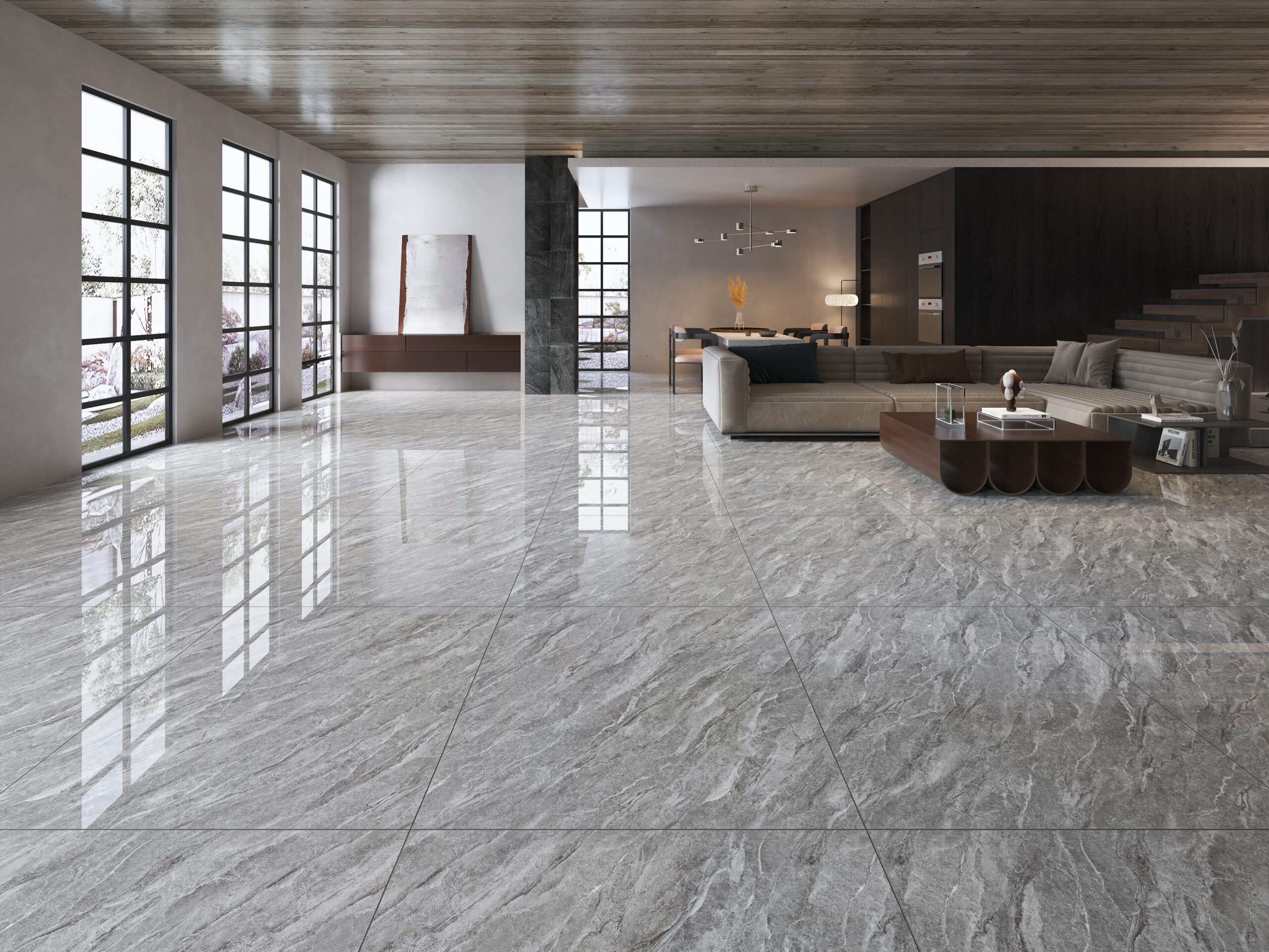 Gạch Hoàn Mỹ Vân đá Marble 100x100 06267 - Ảnh 6