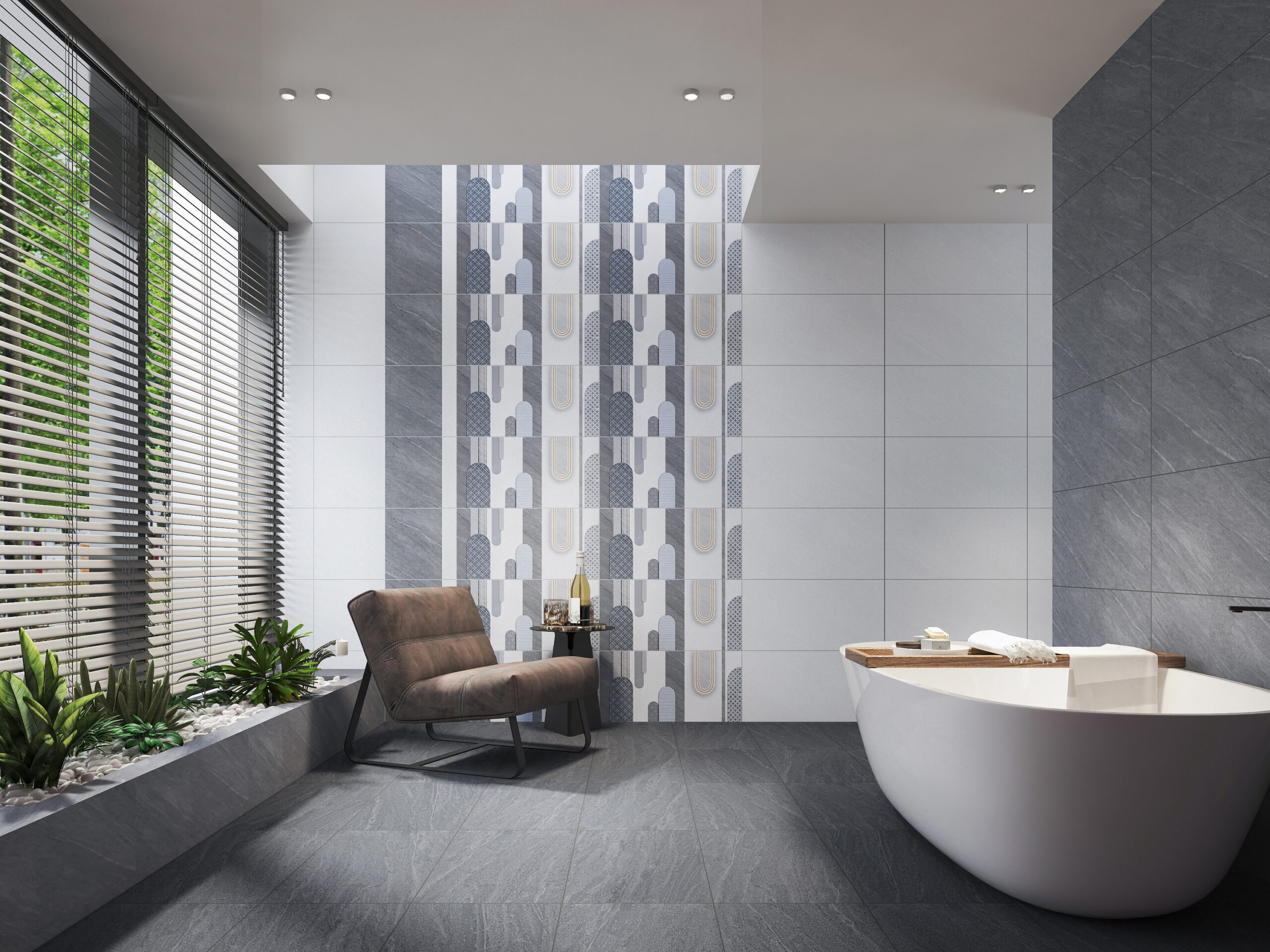 Gạch Hoàn Mỹ Vân đá Marble 40x80 15209 - Ảnh 5