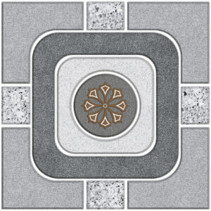 Gạch Hoàn Mỹ Vân đá ghép 50x50 01618