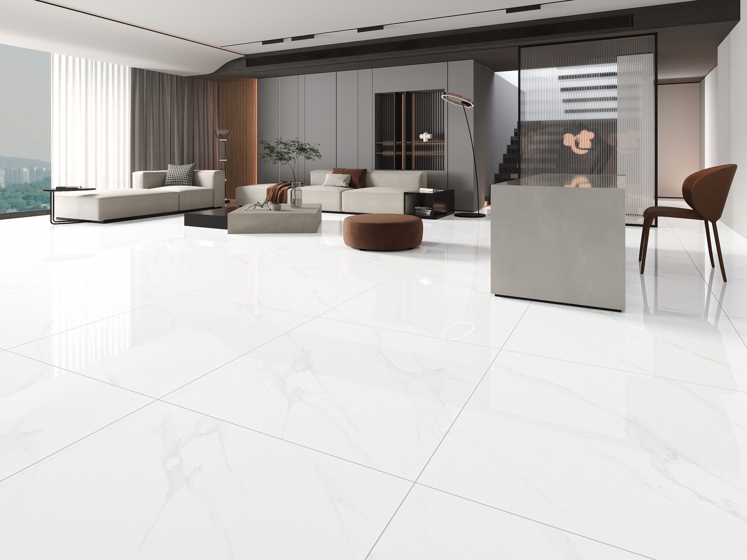 Gạch Hoàn Mỹ Vân calacatta 100x100 06264 - Ảnh 6