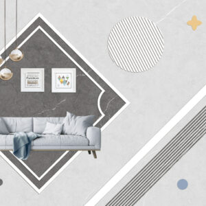 Gạch Hoàn Mỹ Vân đá Marble 40x80 17512