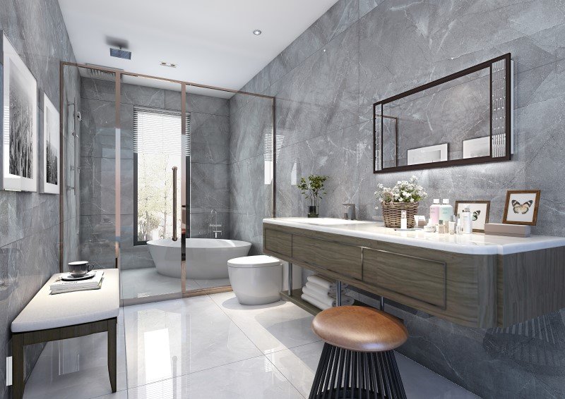 Gạch vân đá marble Vietceramic 80x160 816ARLIGRGR - Ảnh 4