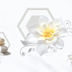 Gạch Hoàn Mỹ Vân calacatta 40x80 18066