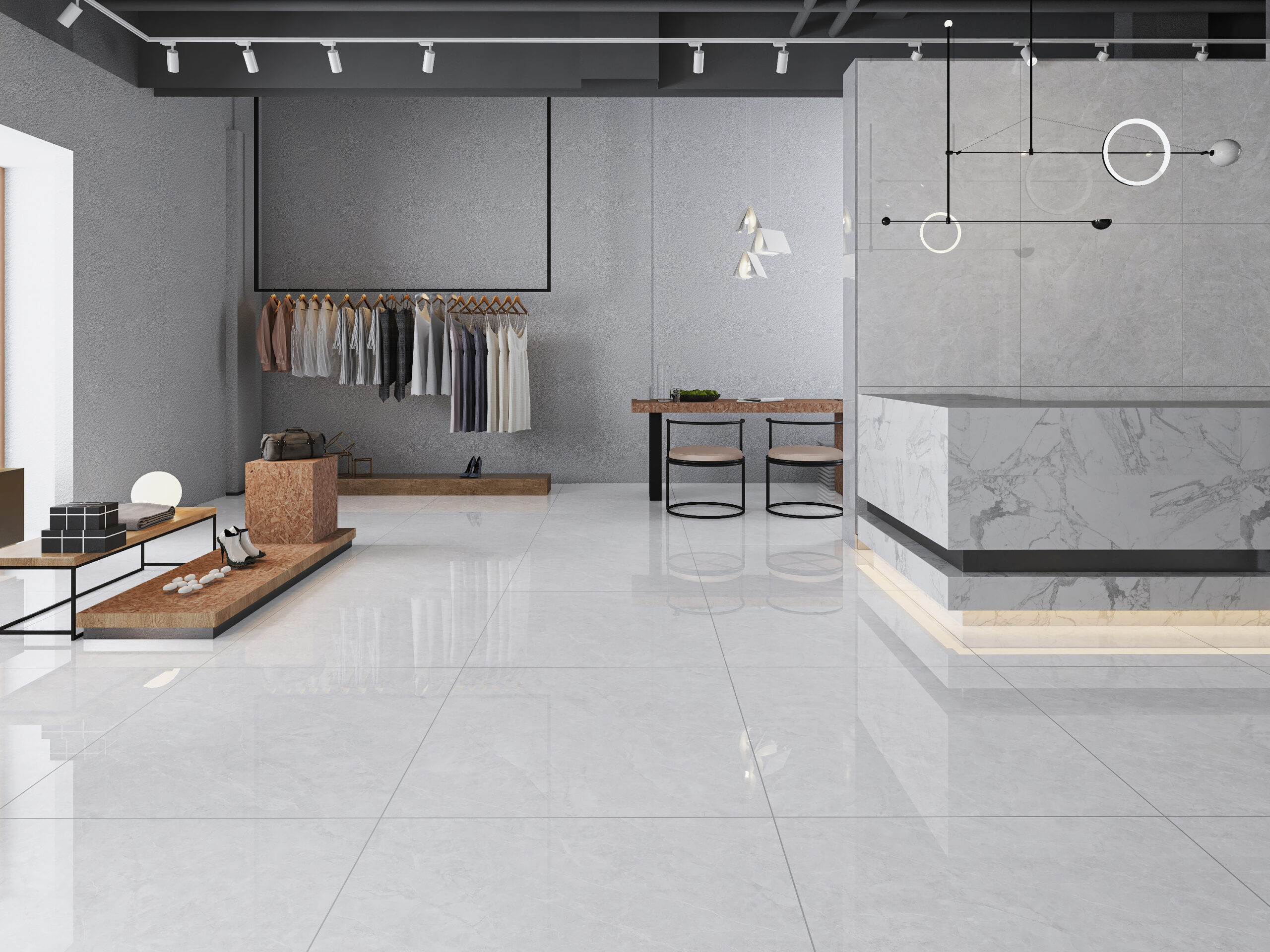 Gạch Hoàn Mỹ Vân marble 100x100 06284 - Ảnh 6