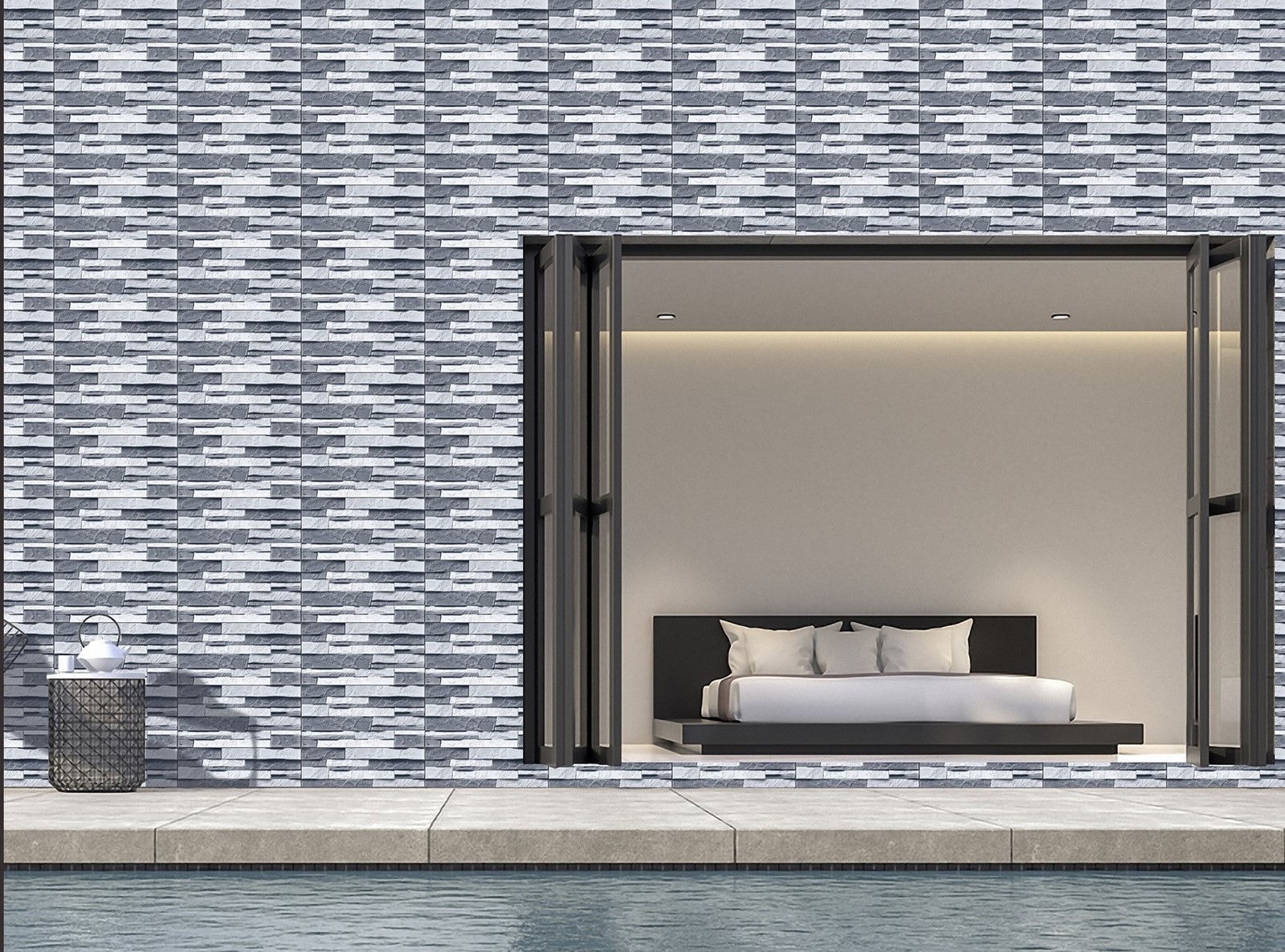 Gạch Gạch trang trí Ý Mỹ 20x40 A24003TS - Ảnh 2