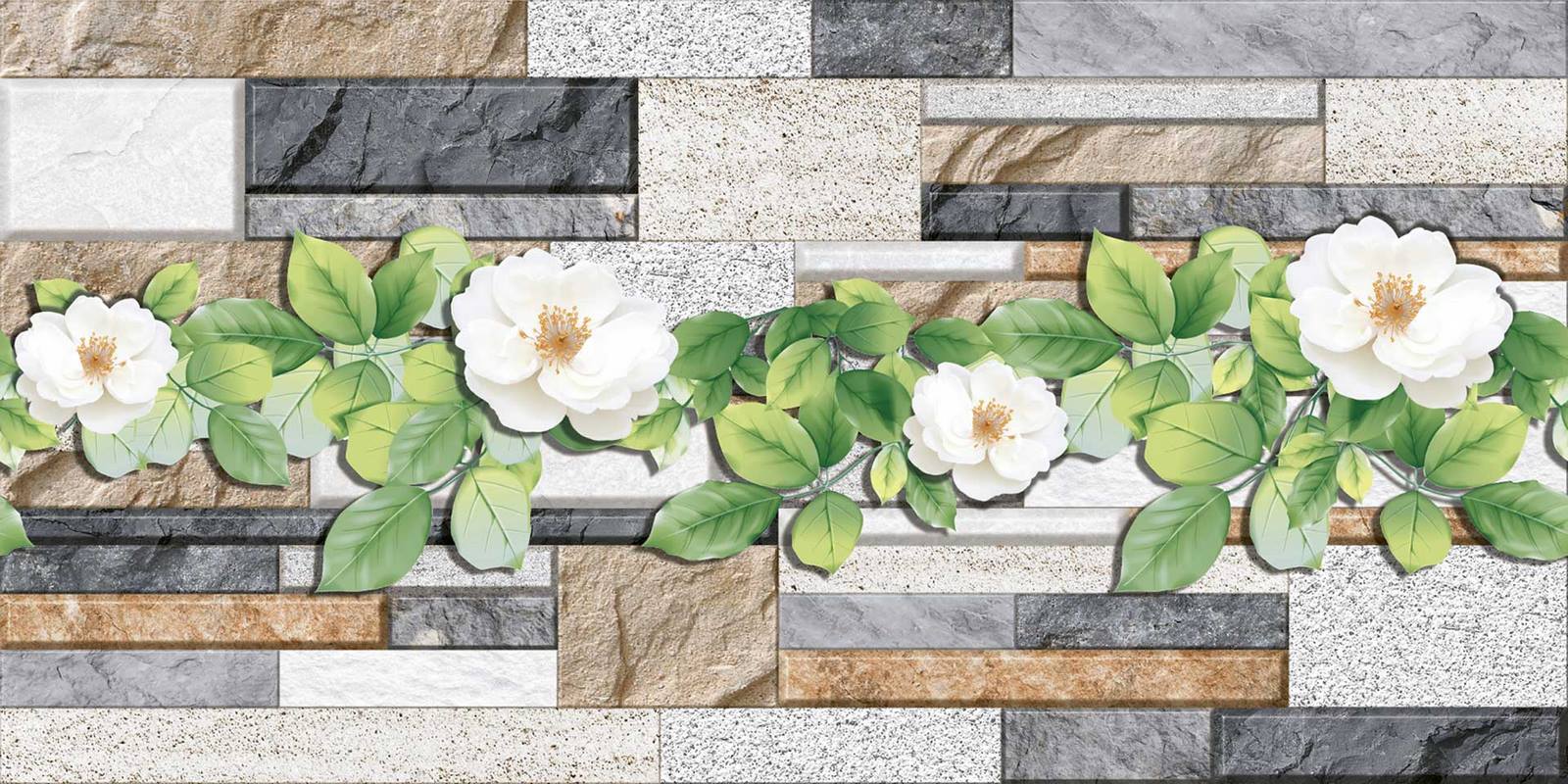 Gạch Gạch trang trí Ý Mỹ 20x40 A24004TS