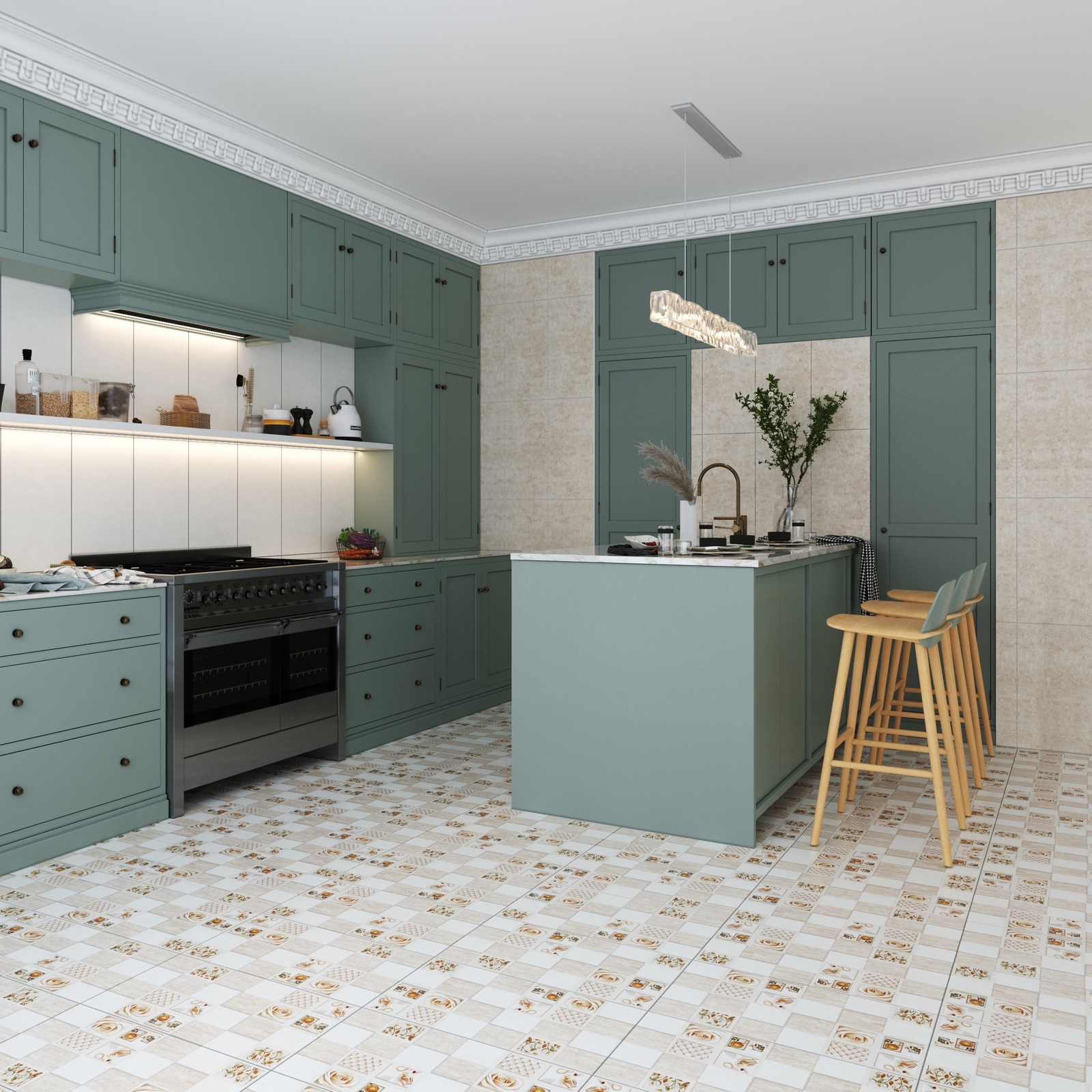 Gạch Lát nền, ốp tường Ý Mỹ 30x60 A36041 - Ảnh 4