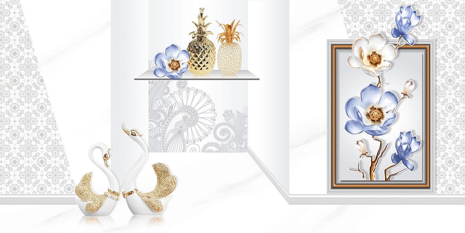 Gạch Ốp tường Ý Mỹ 30x60 A36054S - Ảnh 2