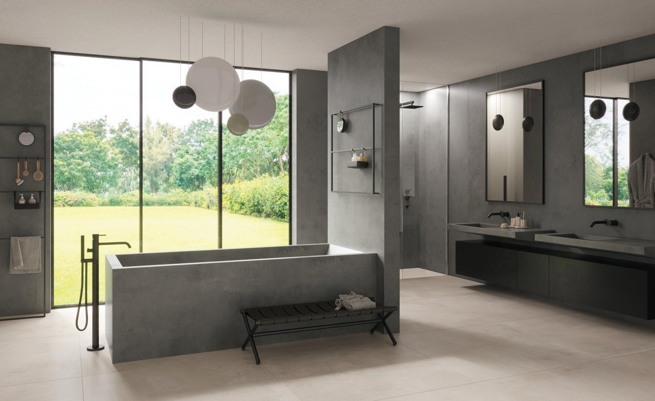 Gạch thiết kế xi măng Vietceramic 120x278 120278BOSM - Ảnh 2