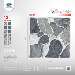 Gạch Lát nền Ý Mỹ 50x50 C510E