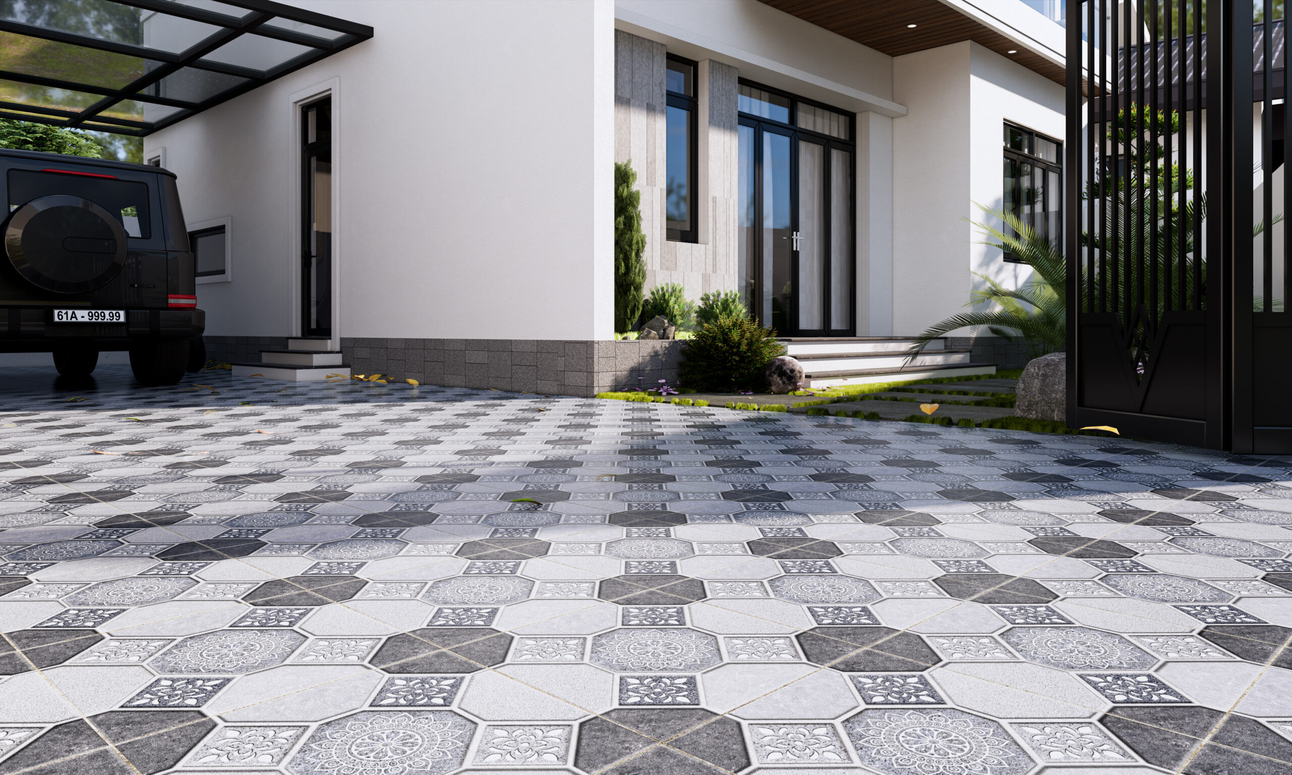 Gạch Lát nền Ý Mỹ 50x50 C512E - Ảnh 3