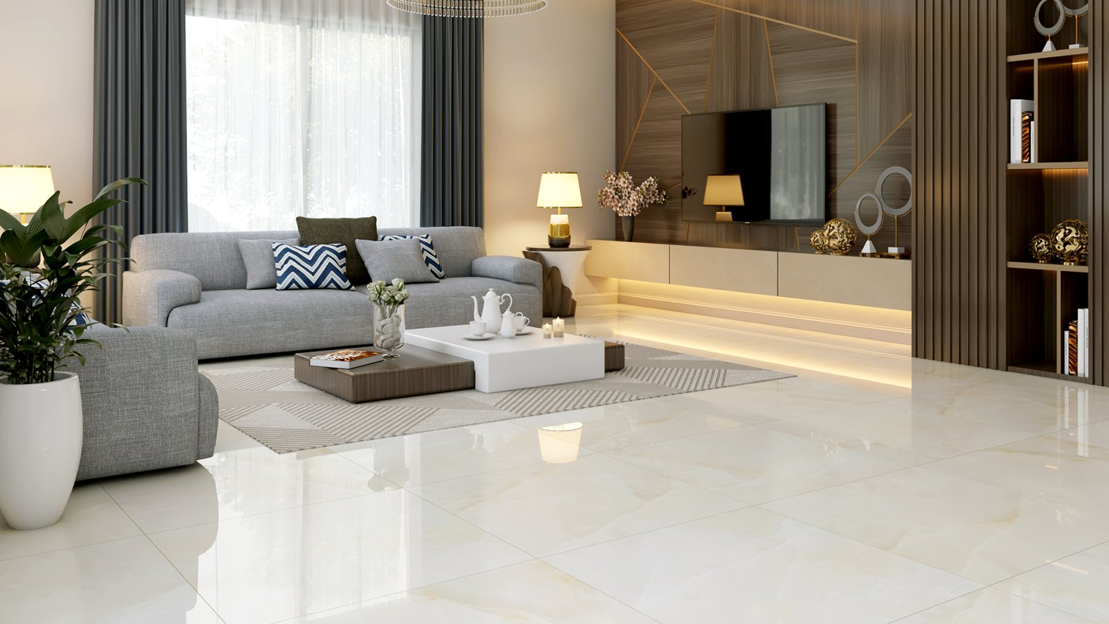 Gạch vân đá marble Vietceramic 80x80 80GS881029 - Ảnh 3