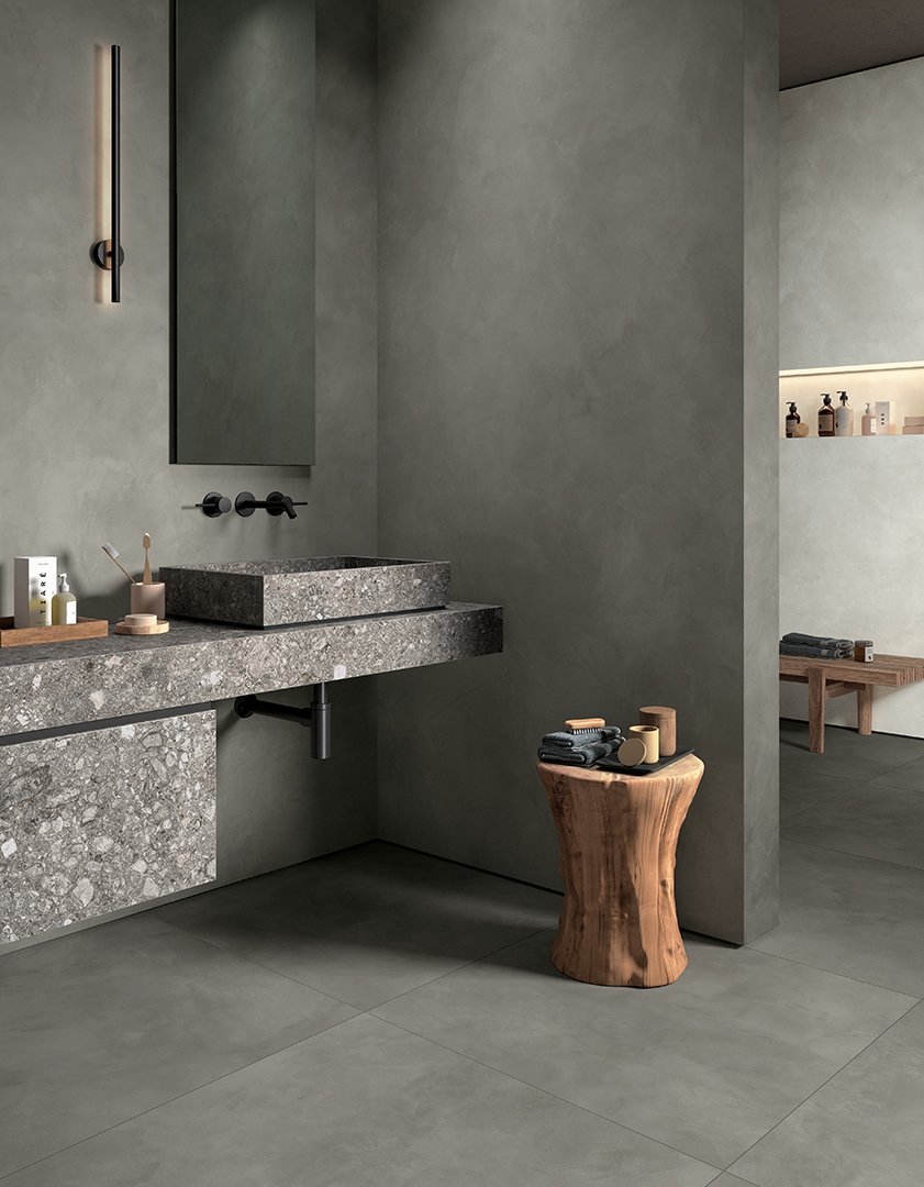 Gạch thiết kế xi măng Vietceramic 80x80 80CL01 - Ảnh 7