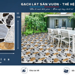 Gạch Sân vườn Ý Mỹ 50x50 DLF506E