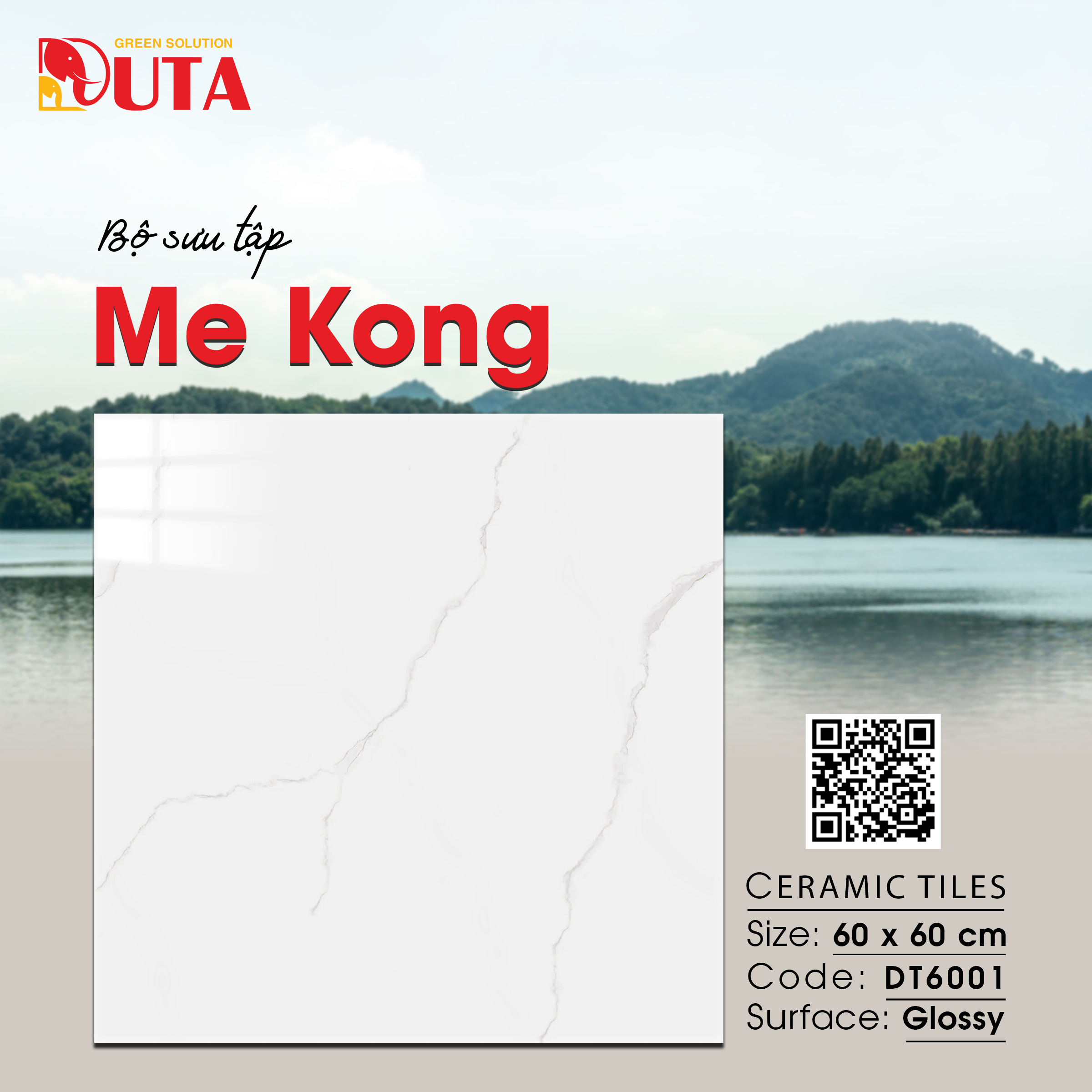 Gạch Lát nền Ý Mỹ 60x60 DT6001 - Ảnh 3