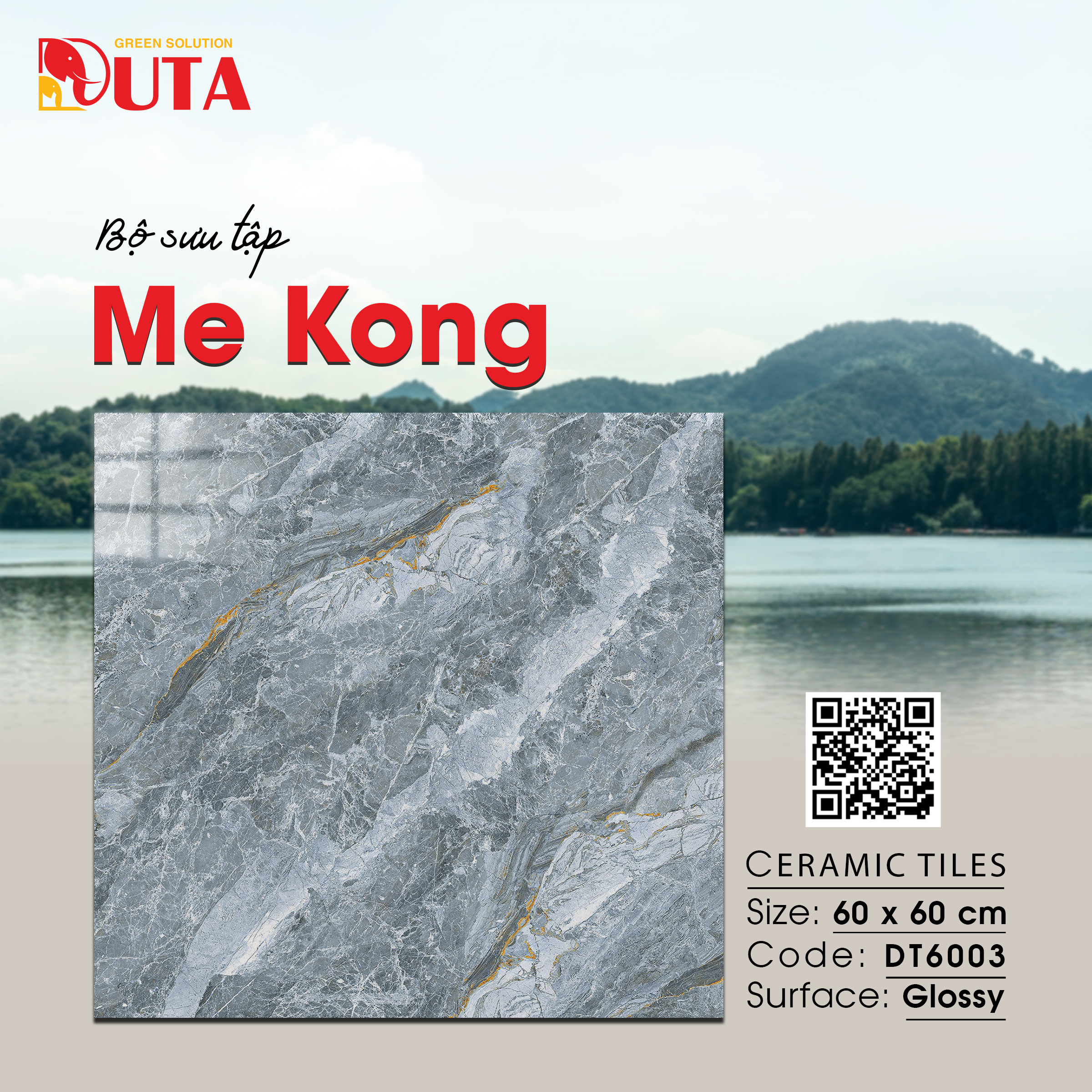 Gạch Lát nền Ý Mỹ 60x60 DT6003 - Ảnh 5